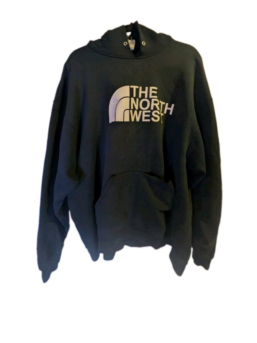 Hoodie Sweatshirt with A White The North West Logo